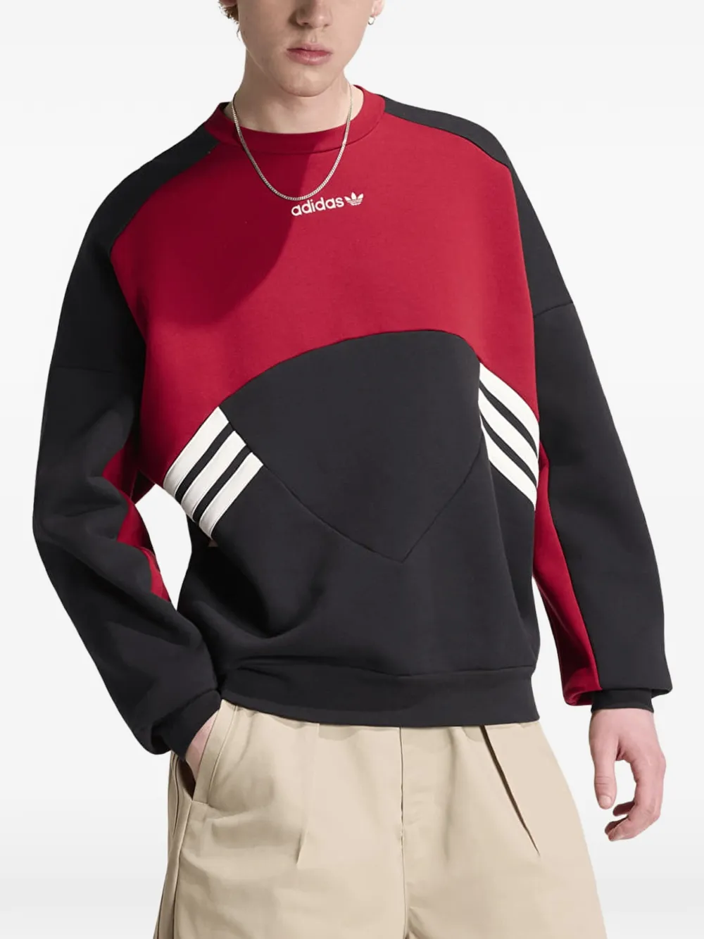adidas Cutline crew-neck sweater - Nero