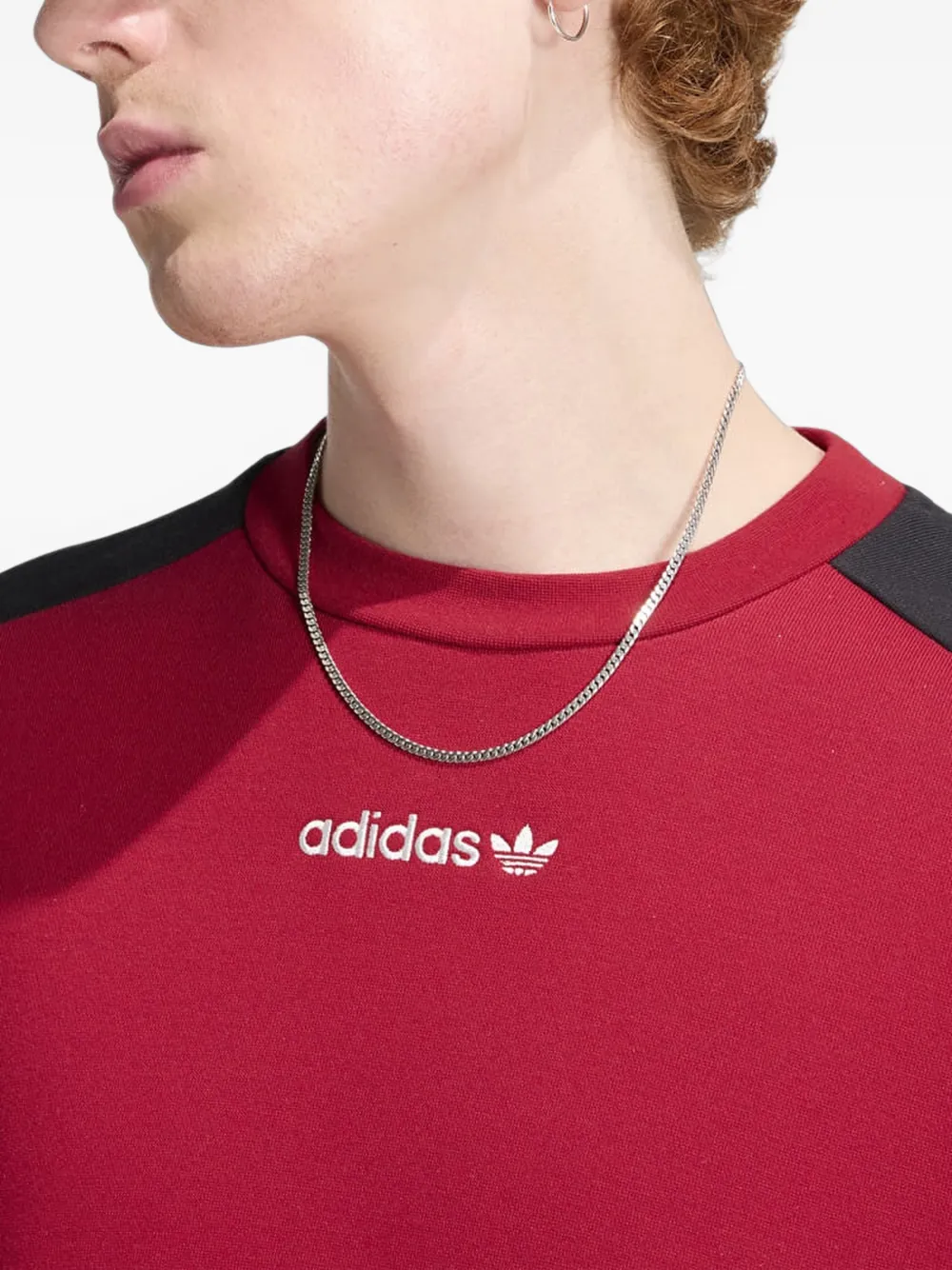 adidas Cutline crew-neck sweater Zwart