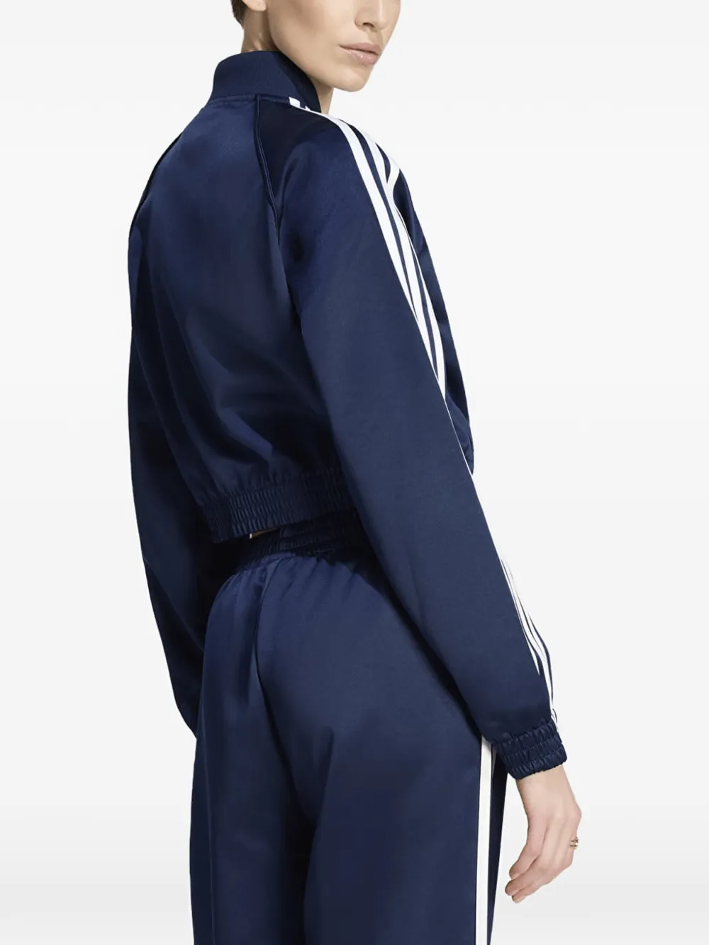 adidas SST cropped jacket Blauw