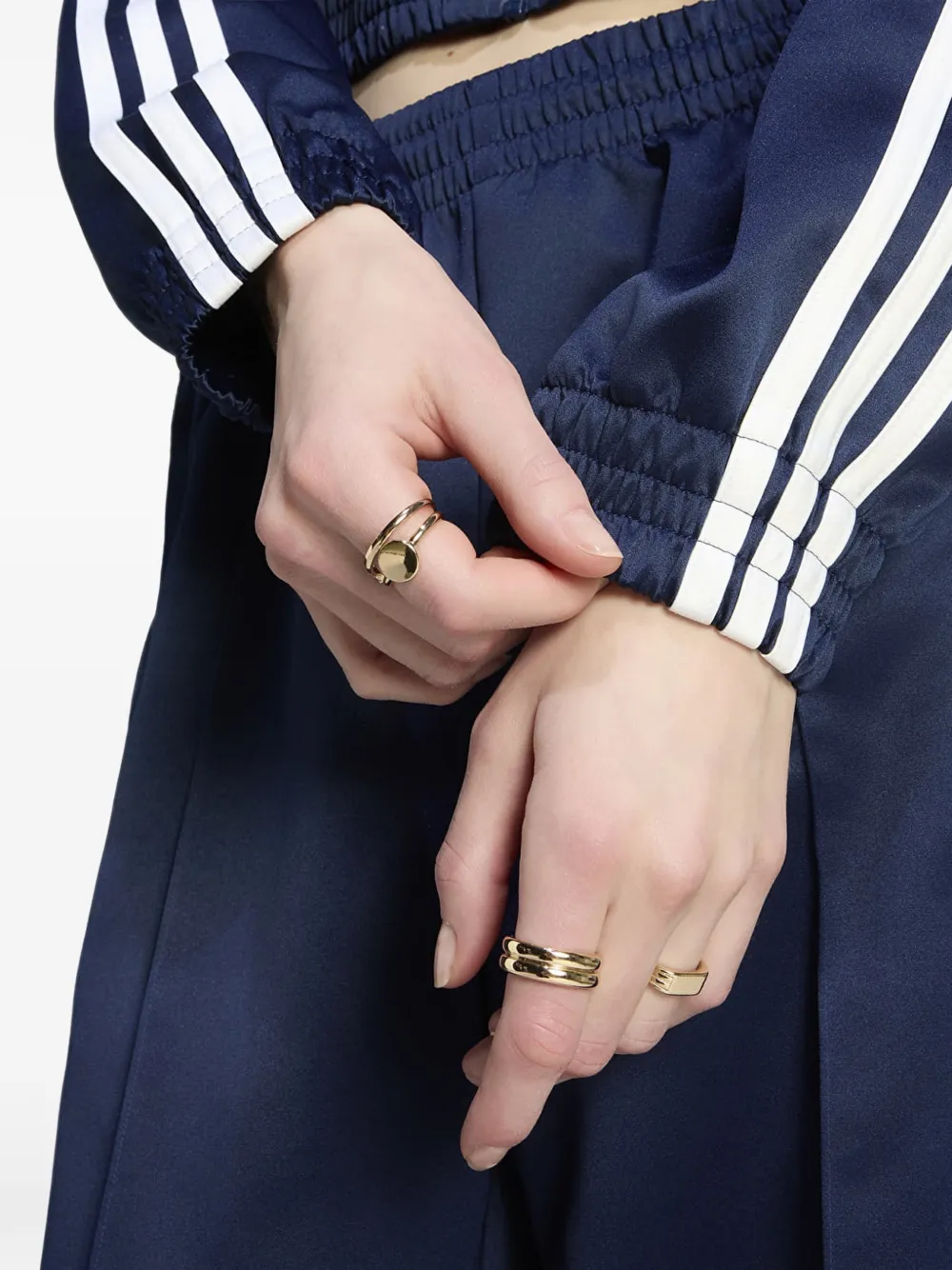adidas SST cropped jacket Blauw