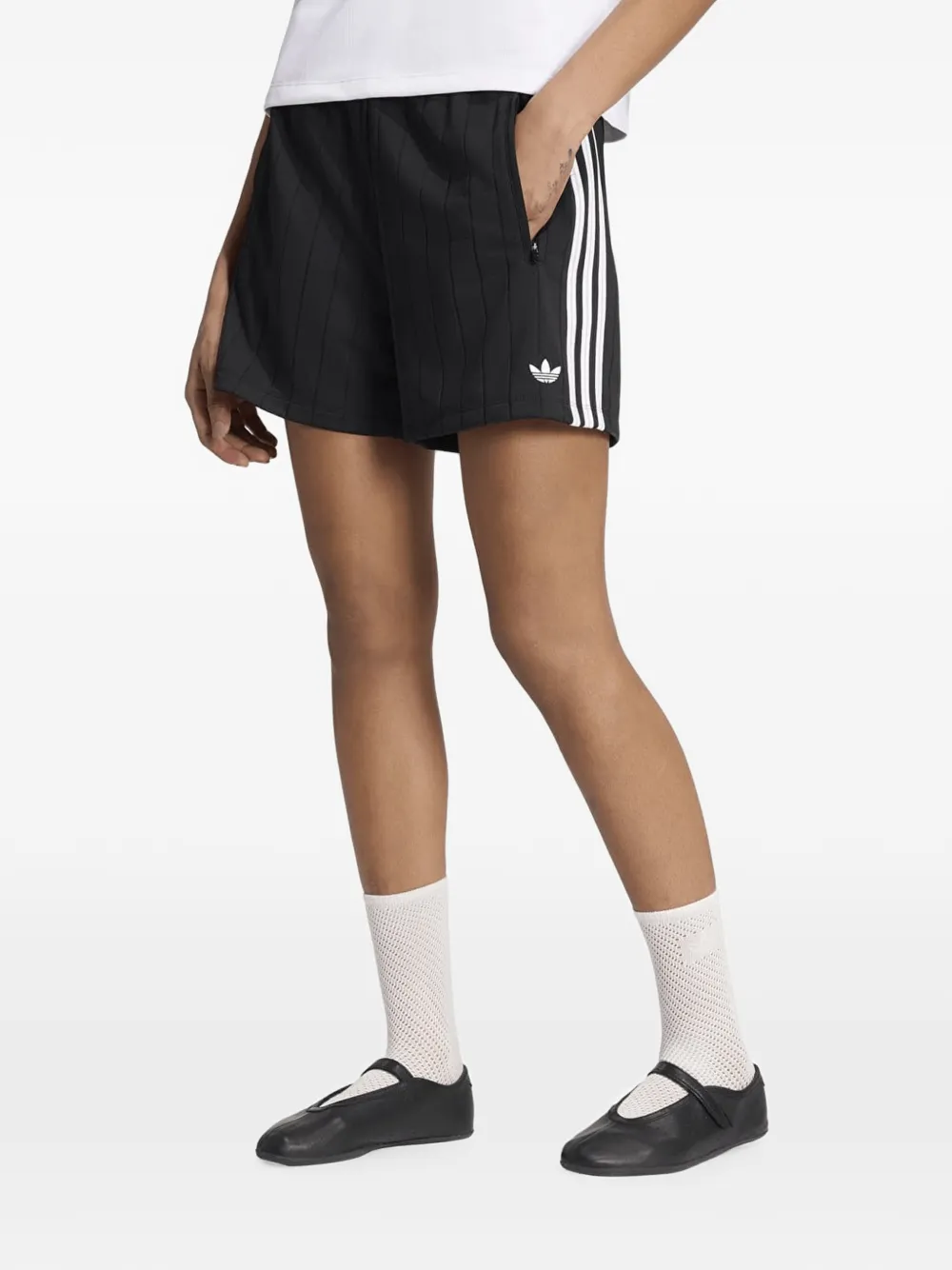 Adidas Essentials crew-neck sweatshirt Rood