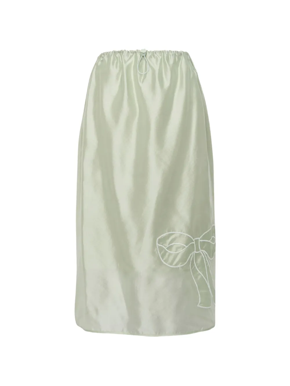 Cecilie Bahnsen CBBria midi skirt - Verde