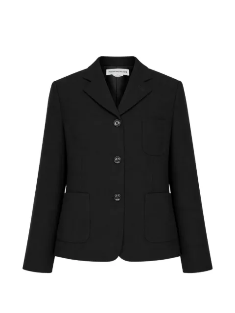 Comme Des Garçons Girl patch-pocket button-down blazer