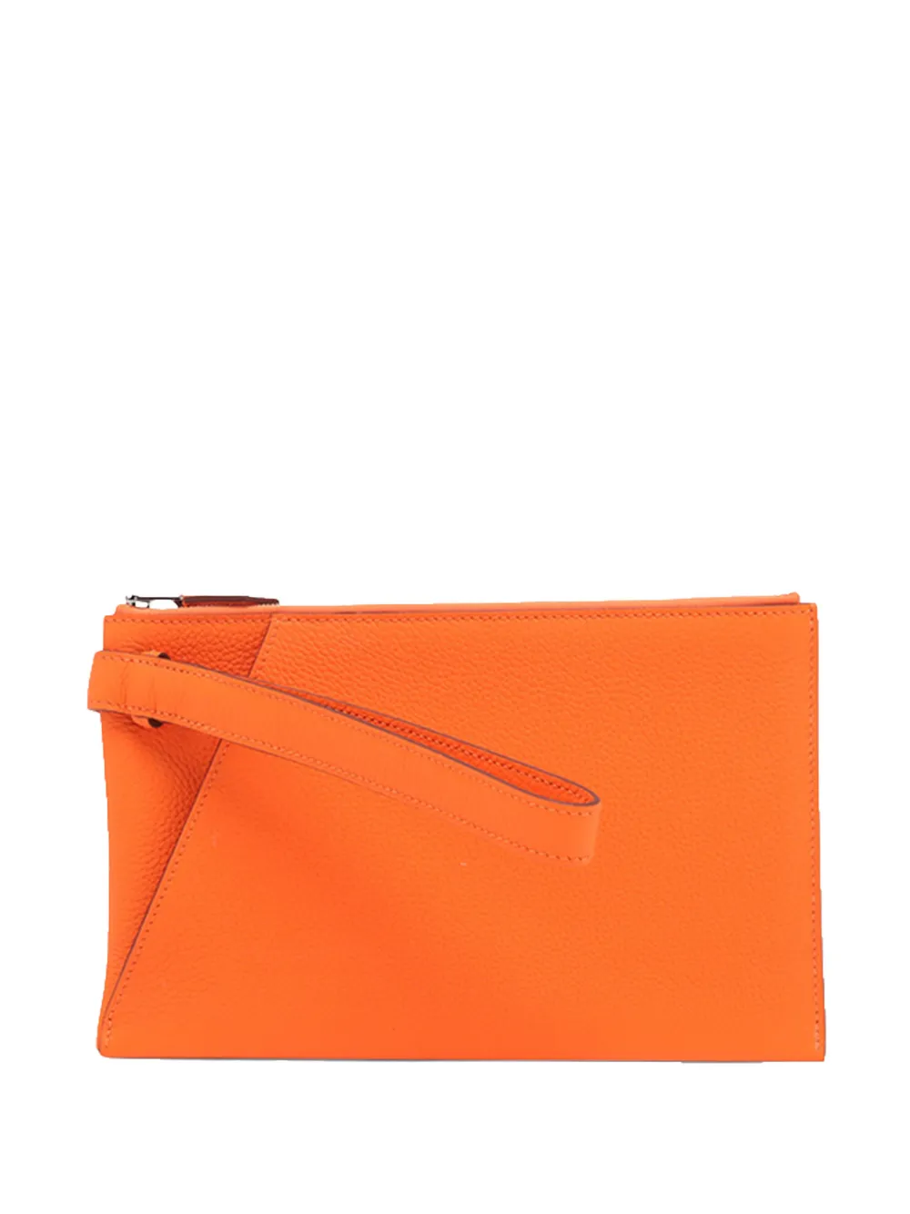 Hermès Pre-Owned 2023 Togo Cabas Vertige 24 clutch bag - Arancione