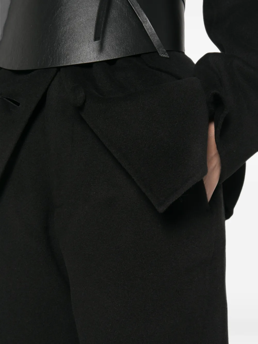 Lisa Yang Straight broek Zwart