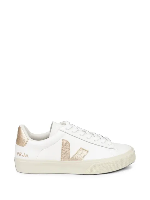 VEJA Field metallic-logo low-top sneakers