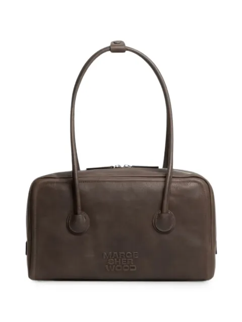 Marge Sherwood Soft Boston logo-debossed shoulder bag