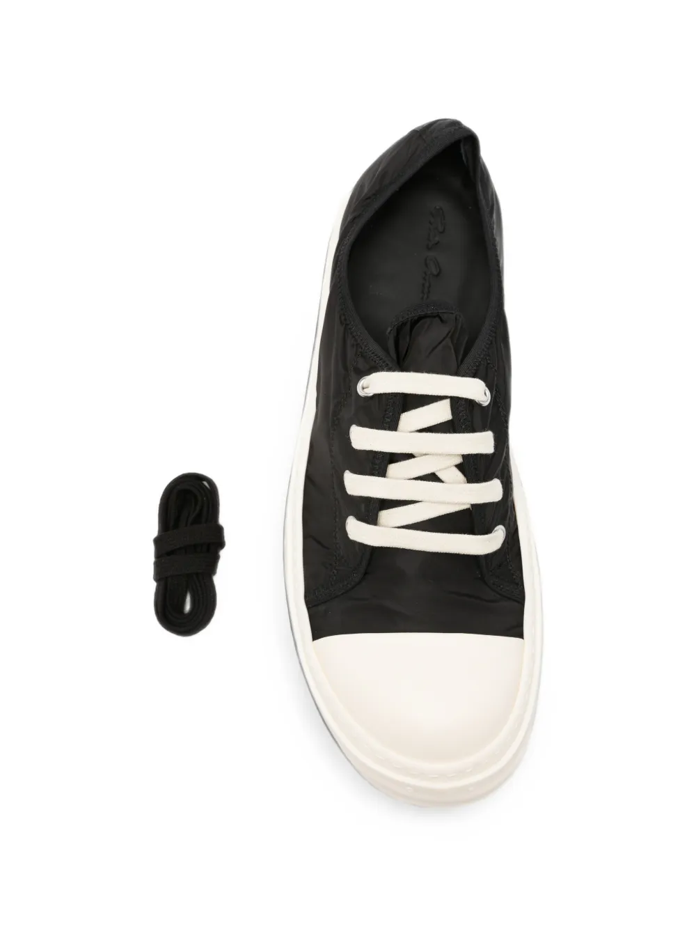 Rick Owens low-top sneakers Zwart