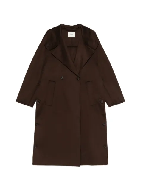 Lisa Yang double-breasted button-back coat