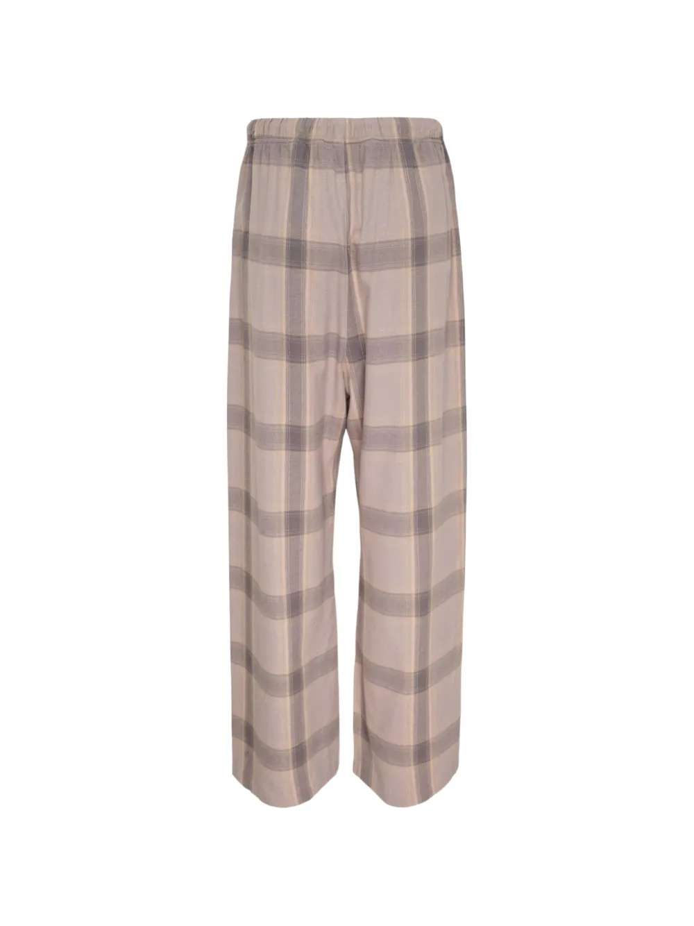 FEAR OF GOD ESSENTIALS flannel lounge pants Beige