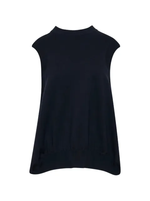 Enföld knit curve vest