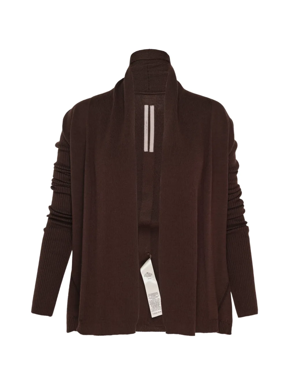 Rick Owens Naska cardigan - Marrone