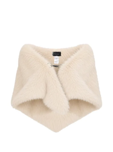 Simone Rocha faux-fur clip scarf