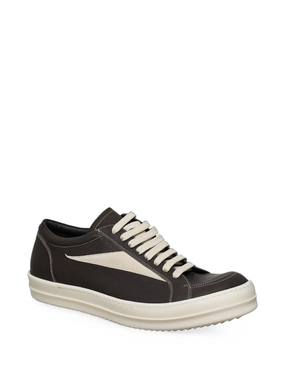 Rick Owens Vintage suede sneakers Bruin