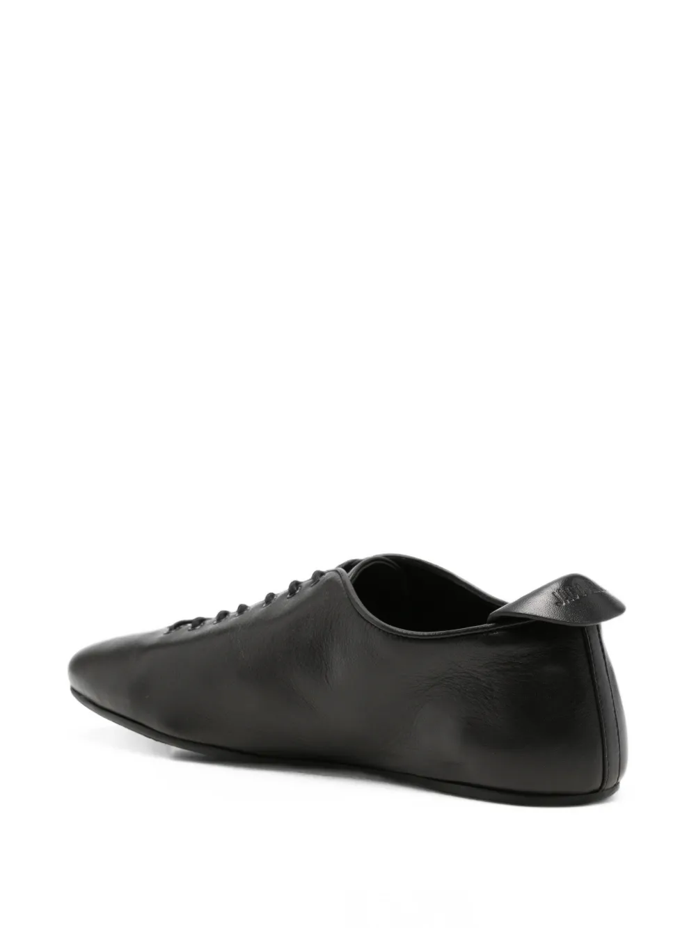 Jacquemus The Tennis slippers leather sneakers Zwart