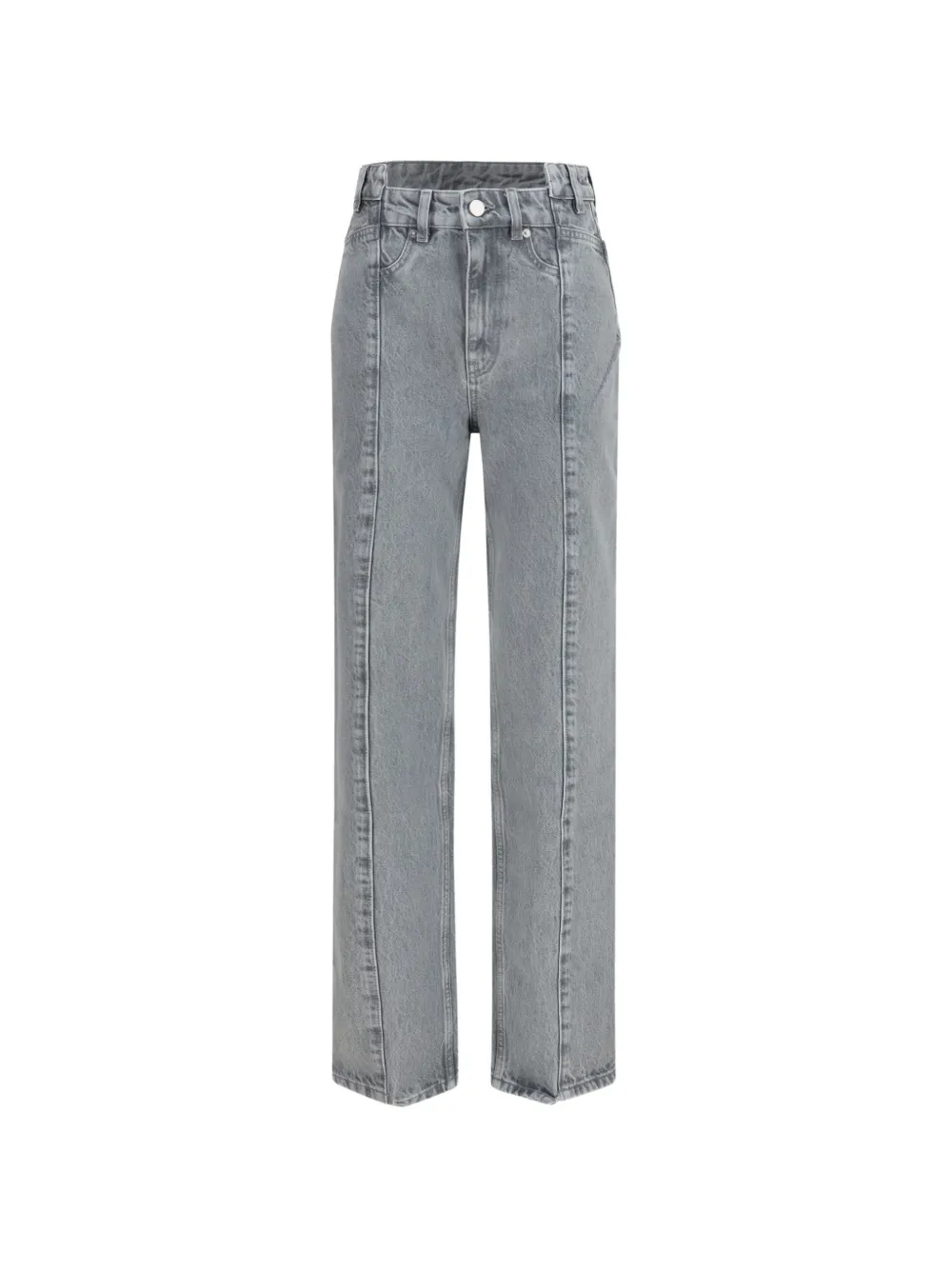 GANNI belt-loop jeans - Grigio
