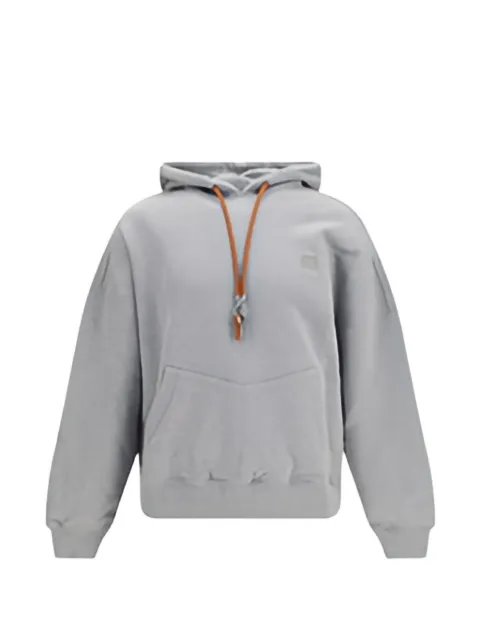 LOEWE Anagram-embroidered key-detail hoodie