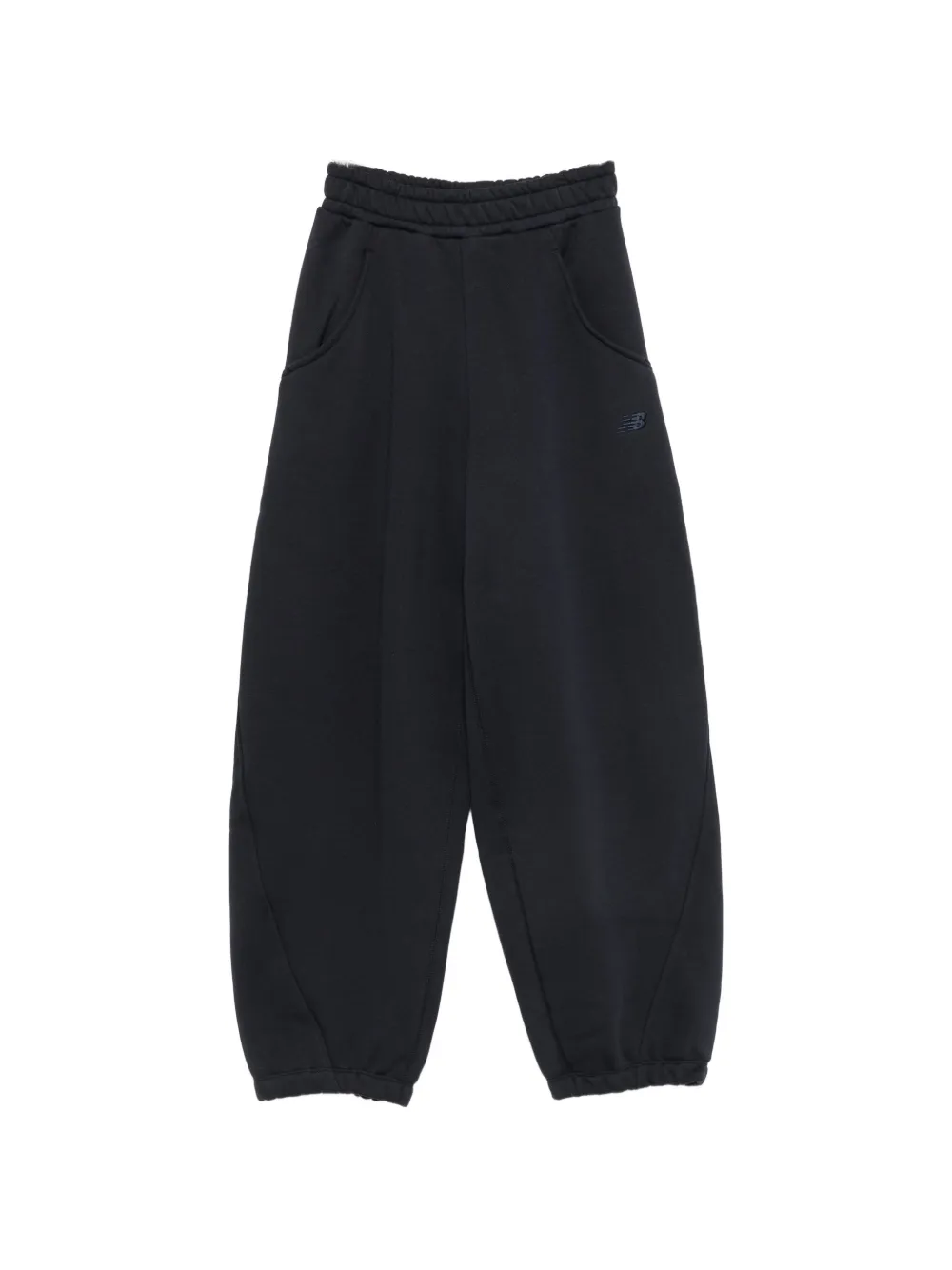 New Balance logo-embroidered track pants - Blu