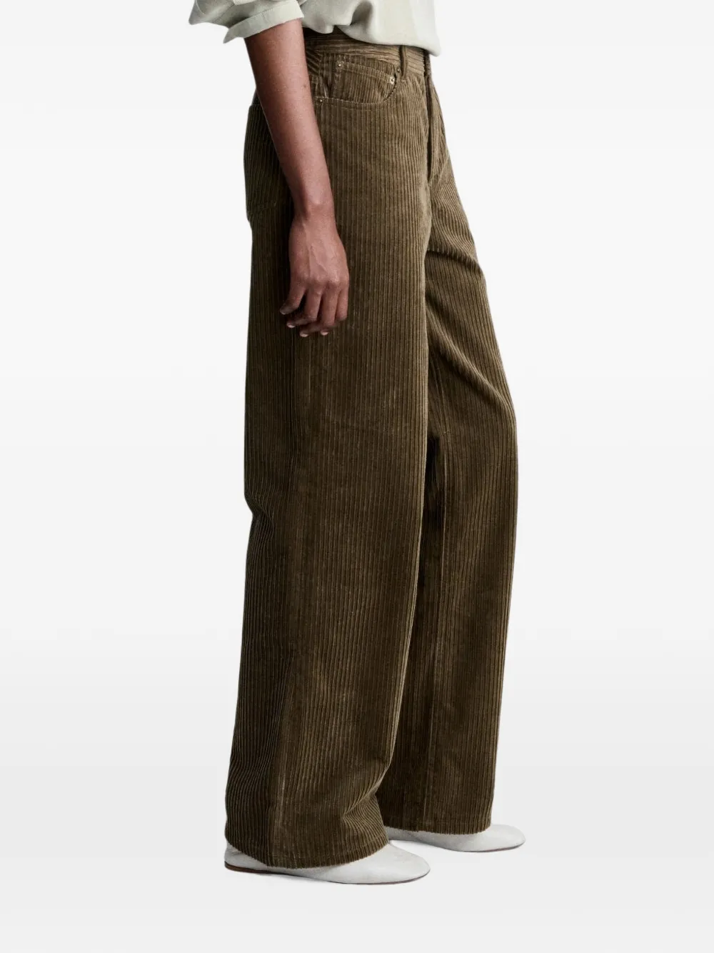 A.P.C. Elisabeth ribfluwelen broek Bruin