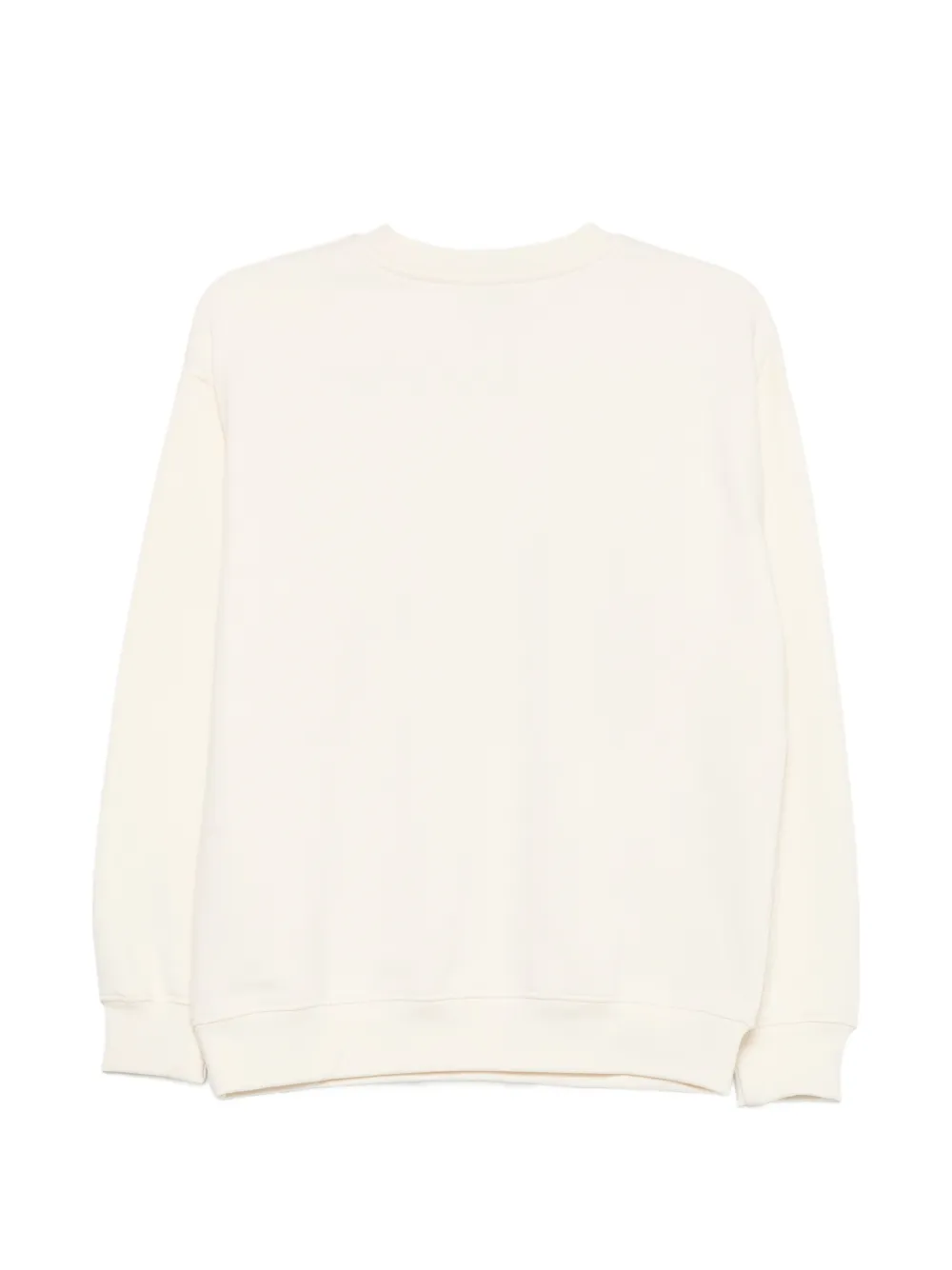 MSGM Kids Trui met geborduurd logo Beige