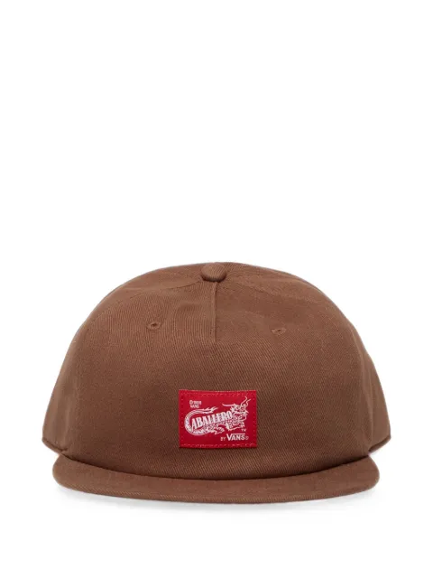 Vans logo-patch baseball cap