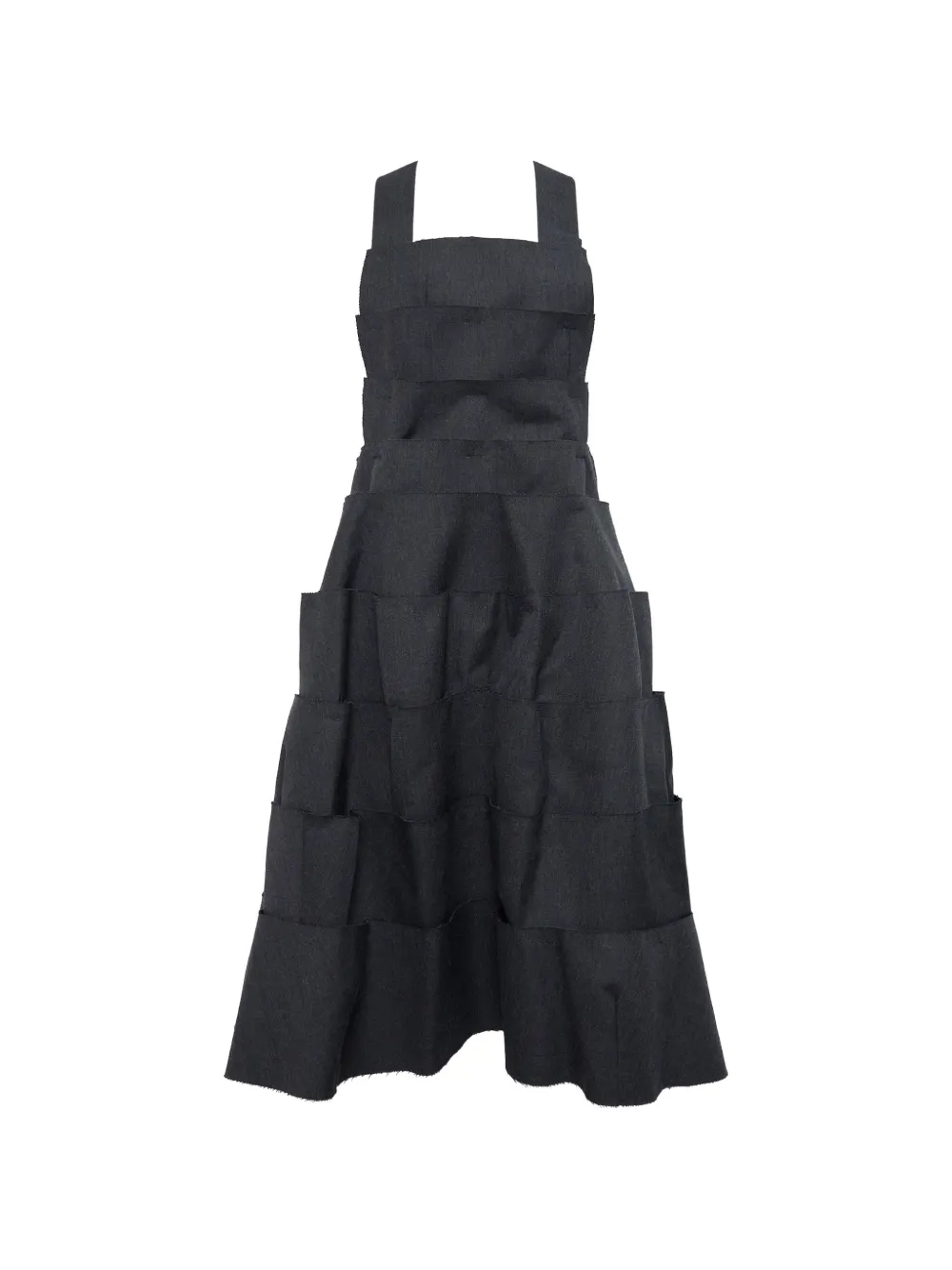 Comme Des Garçons Comme Des Garçons layered midi dress