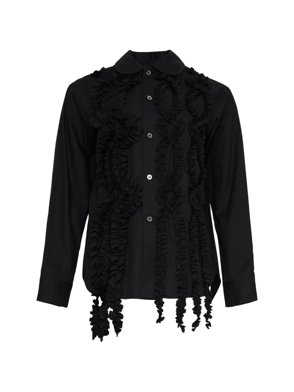 TAO ruffle-trimmed cotton shirt