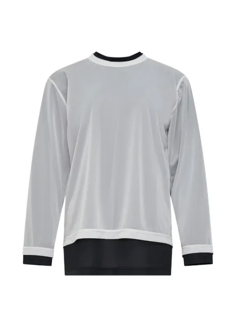 Comme Des Garçons layered long-sleeve T-shirt