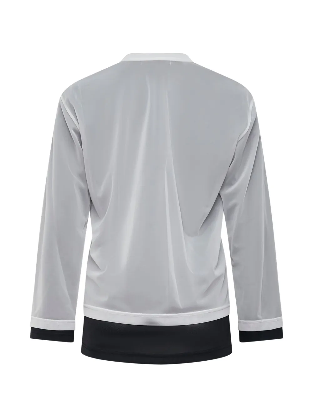 Comme Des Garçons layered long-sleeve T-shirt Wit