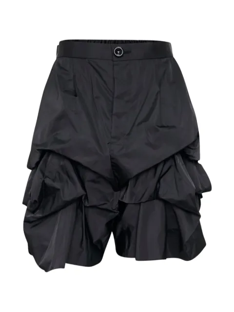 Enföld twisted ruched shorts