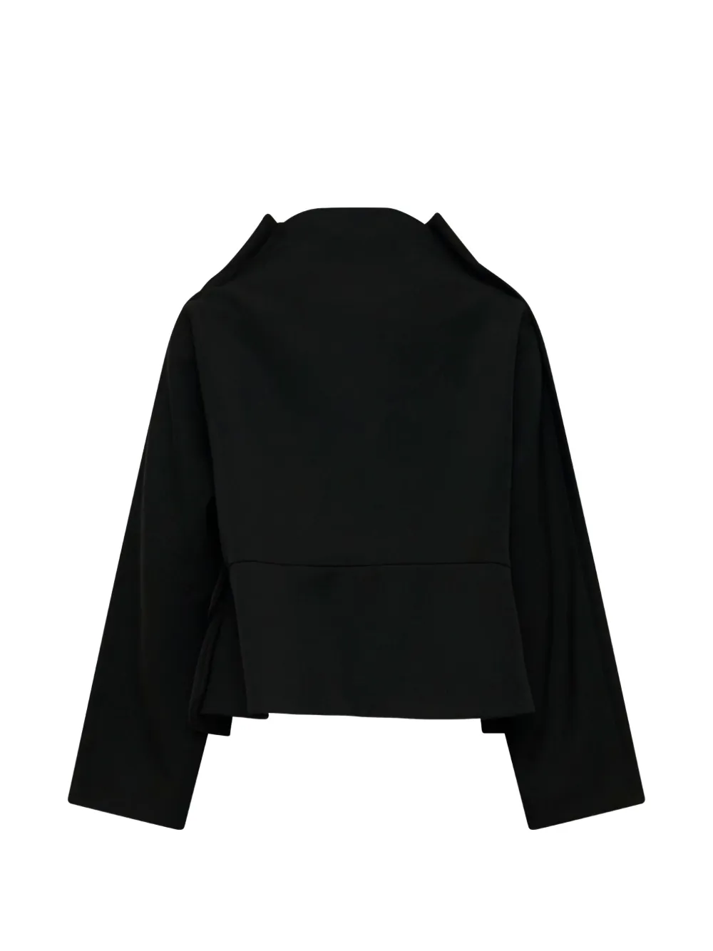 Comme Des Garçons Comme Des Garçons Button-up cropped jack Zwart