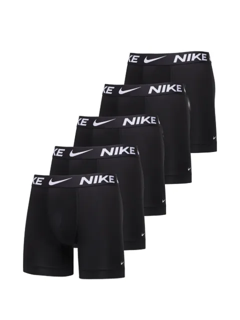 Nike logo-waistband boxers (set of five)