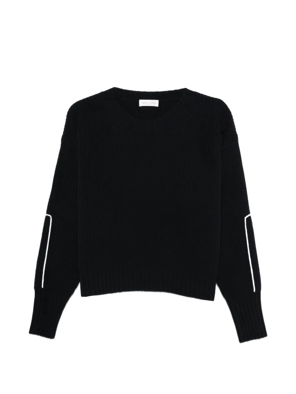 Roberto Collina ribbed-knit embroidered sweater