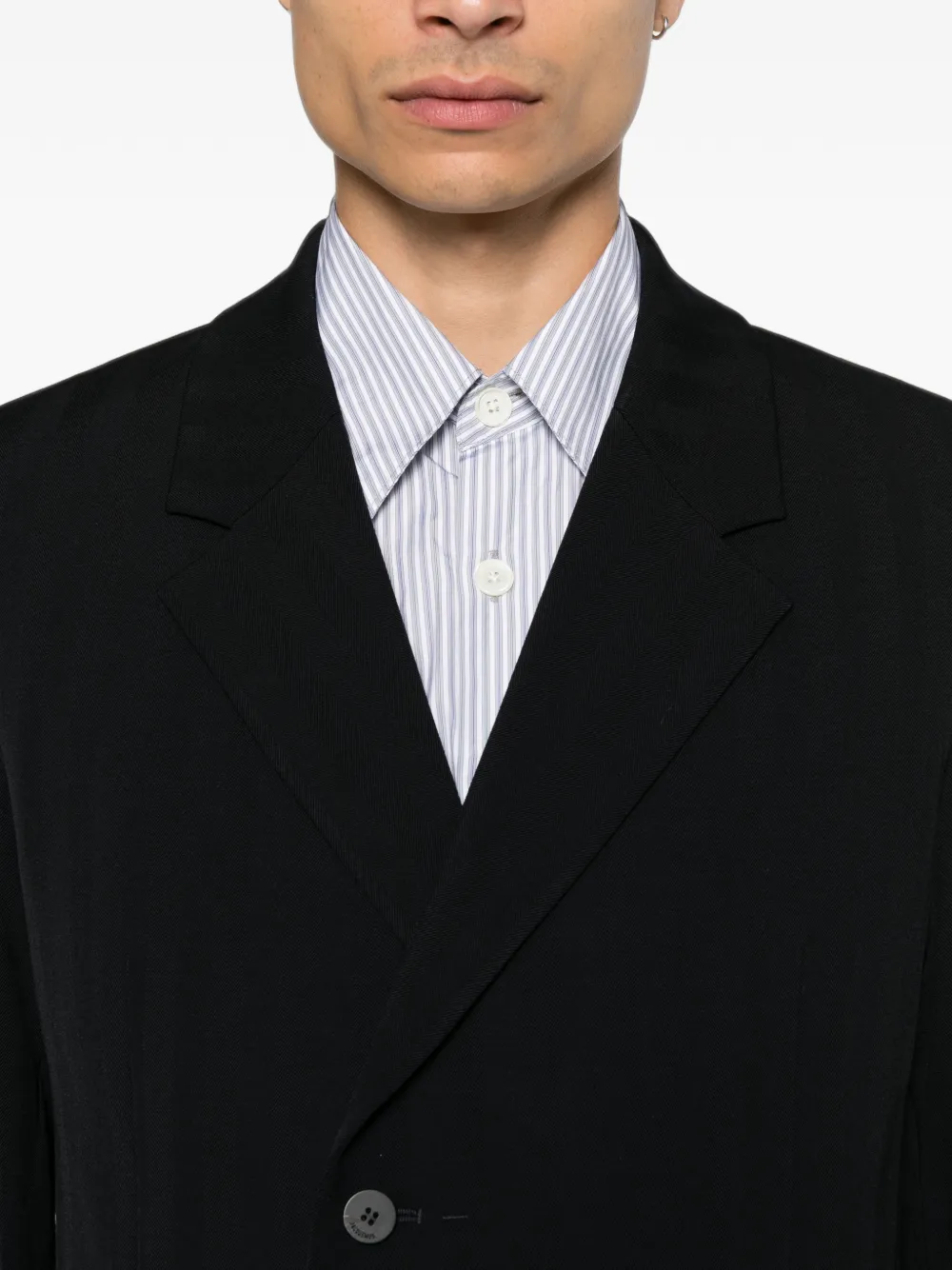 Jacquemus Blazer met dubbele rij knopen Blauw