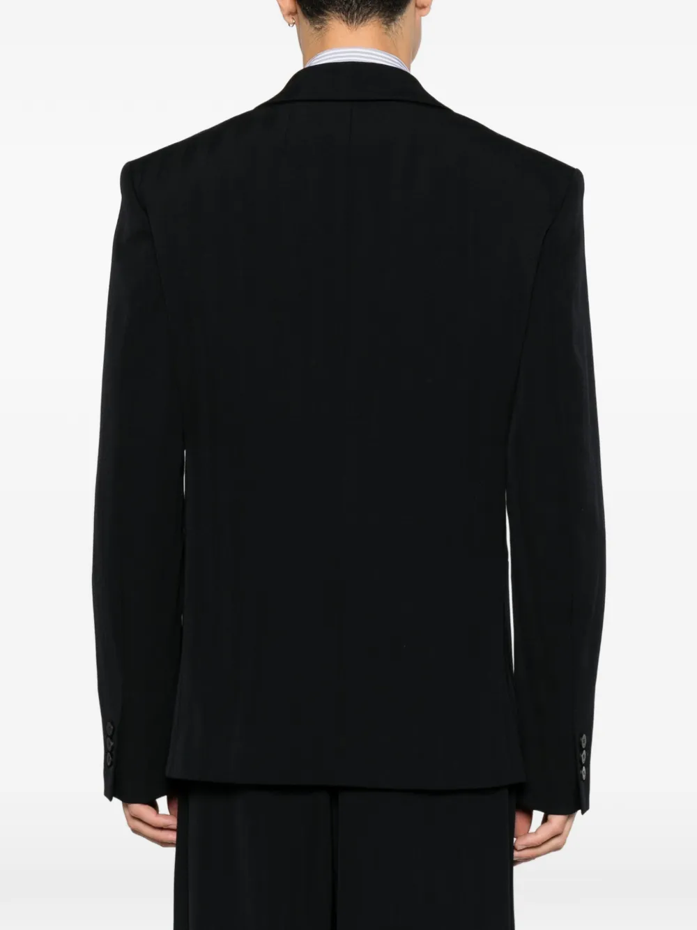 Jacquemus Blazer met dubbele rij knopen Blauw