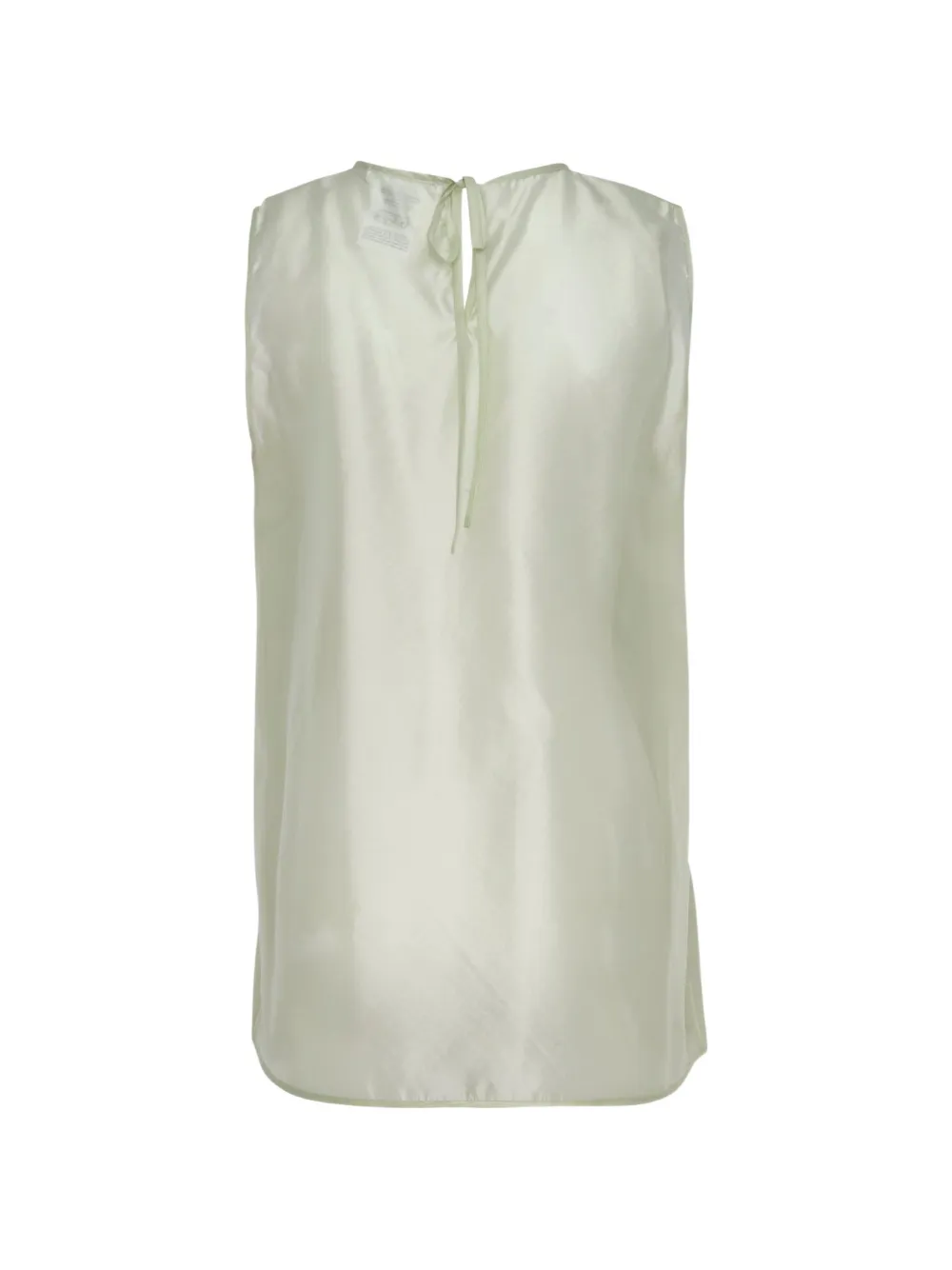 Cecilie Bahnsen Alba organza top Groen