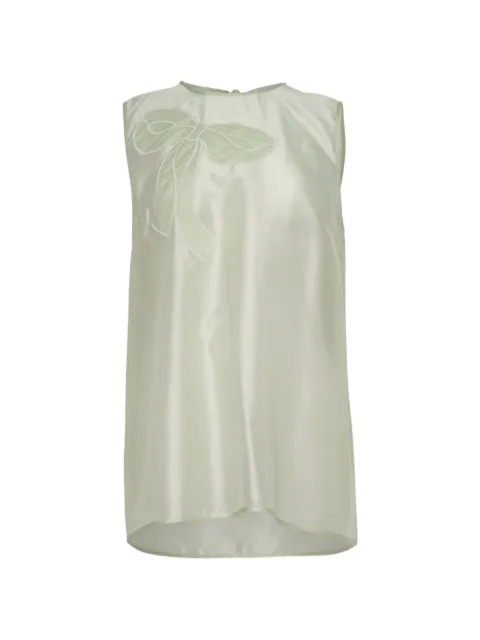 Cecilie Bahnsen top de organza Alba