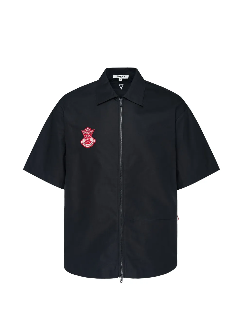 Blackjack Senior short-sleeved shirt - Nero