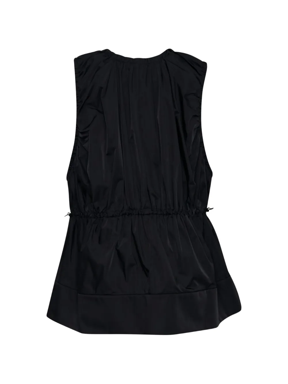 Enföld gathered sleeveless top