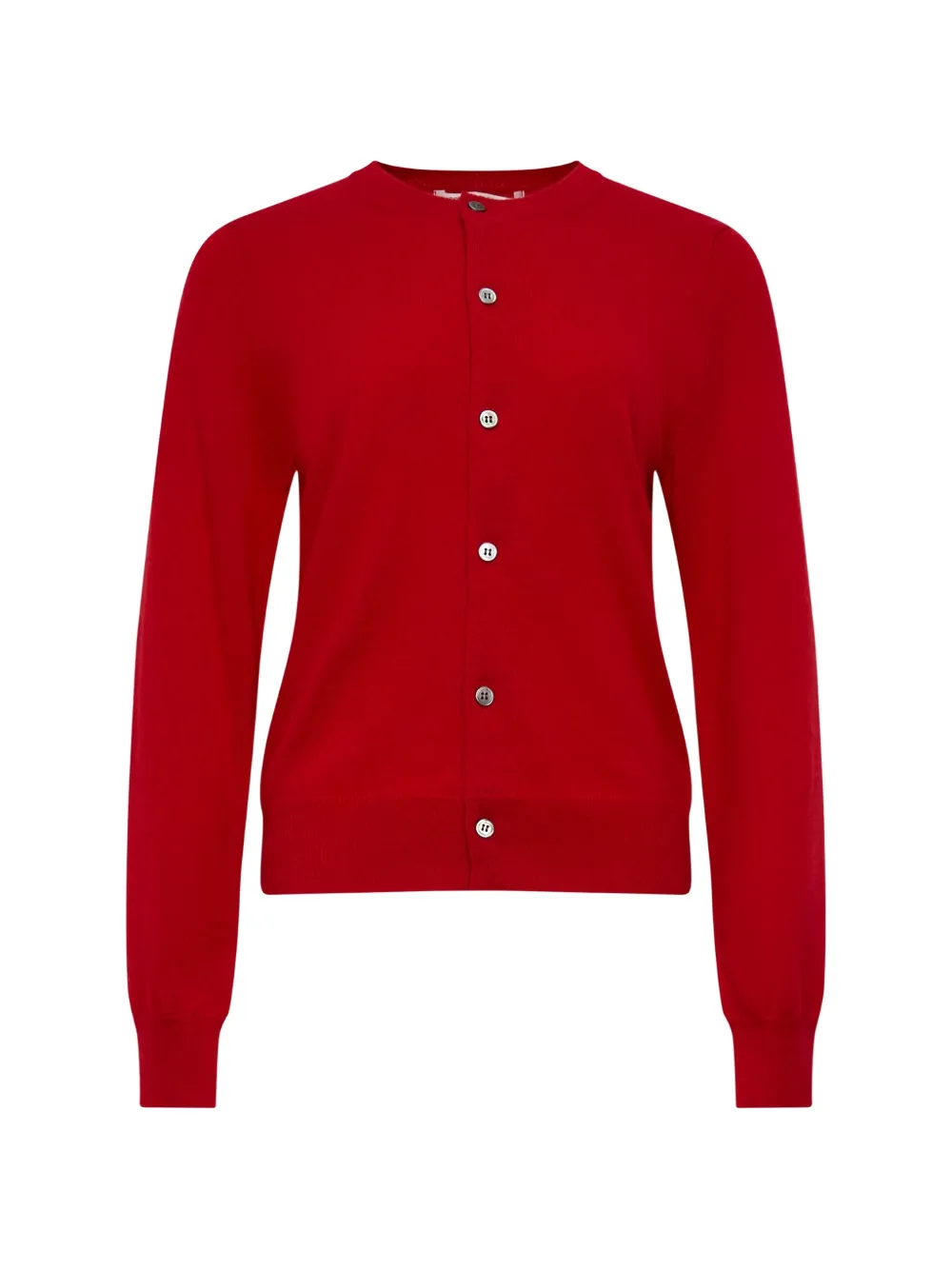 Comme Des Garçons Comme Des Garçons rib-trim button cardigan