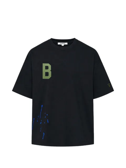 Blackjack logo-print embroidered T-shirt