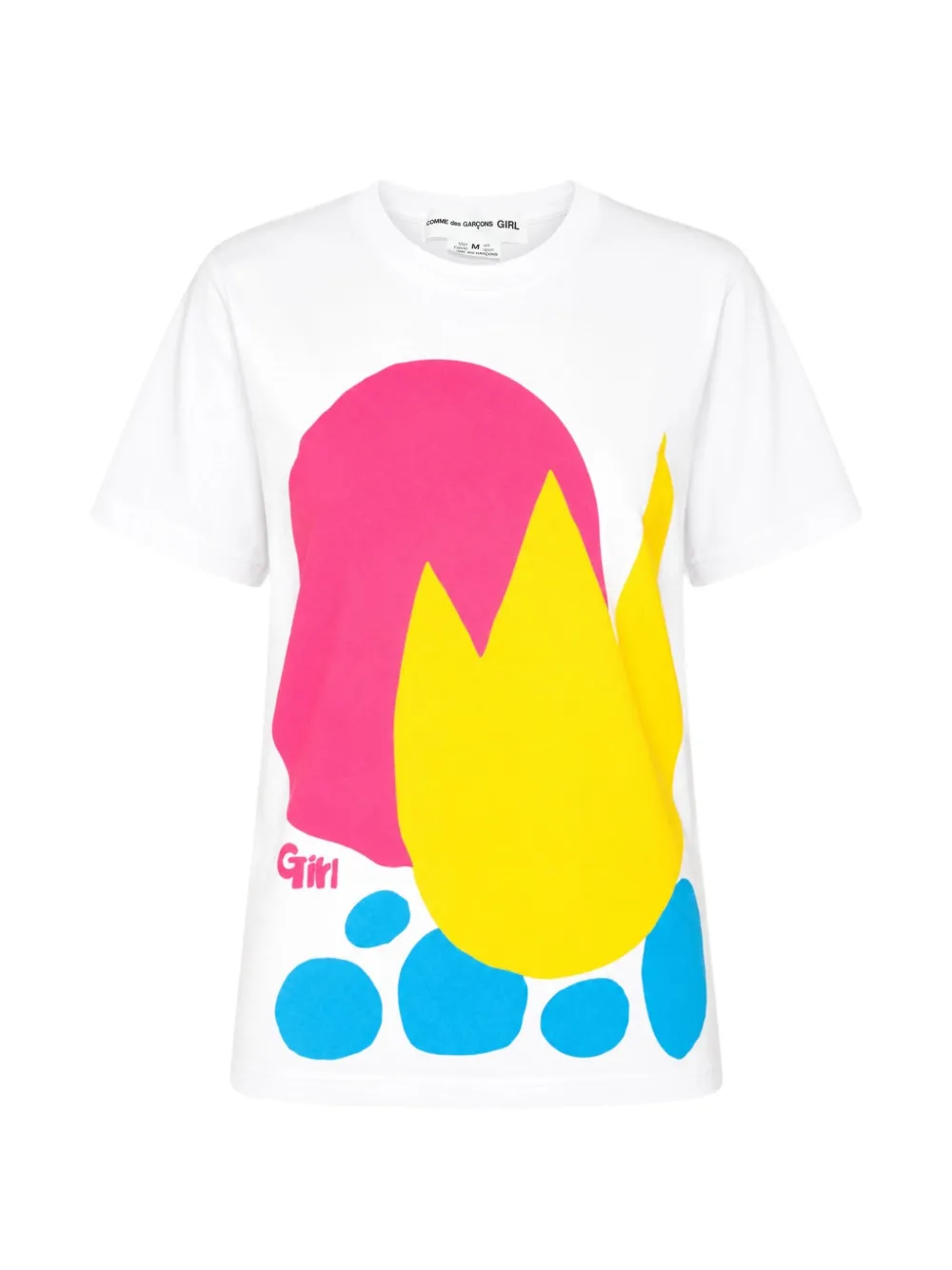 Comme Des Garcons Girl Graphic-print T-shirt In Multi