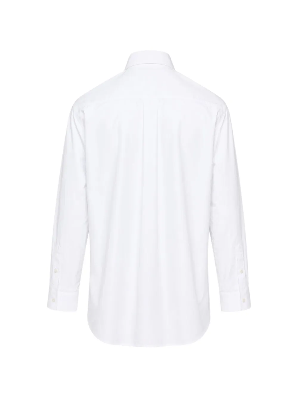 Simone Rocha Horseshoe overhemd met ruches afwerking Wit