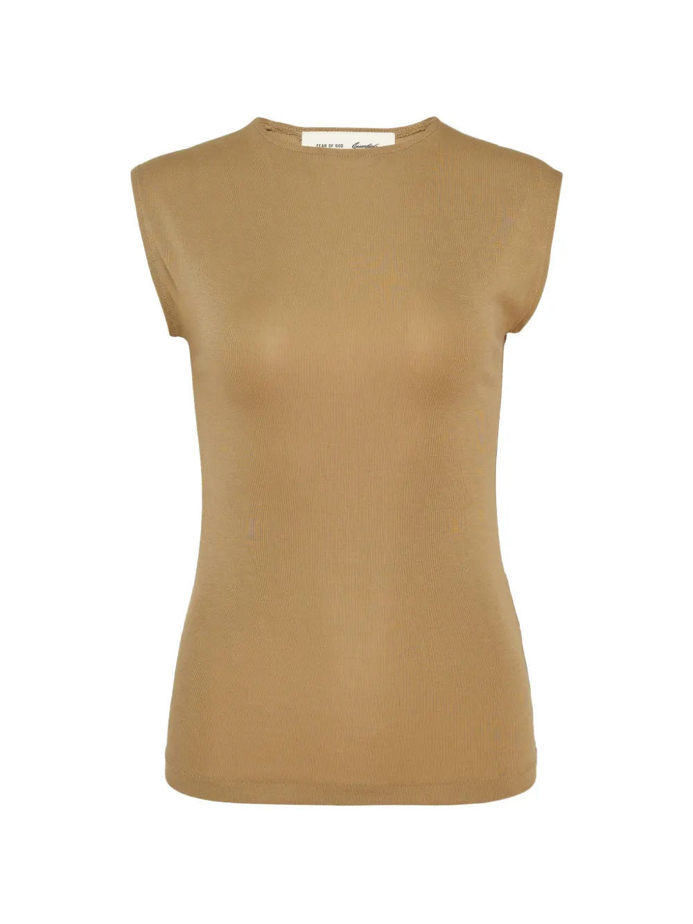 FEAR OF GOD ESSENTIALS soft rib fitted tank
