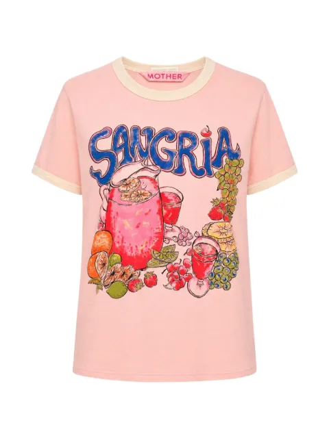 MOTHER Lil Goodie Ringer crew neck T-shirt