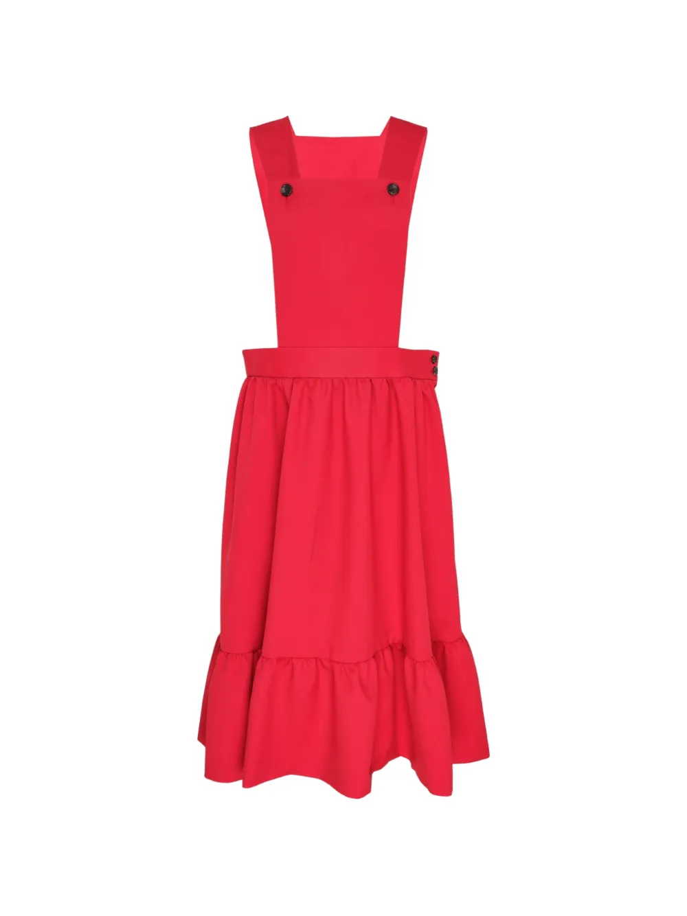Comme Des Garçons Girl Abito con ruches - Rosso