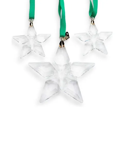 Swarovski Annual Edition star ornament (set of three)