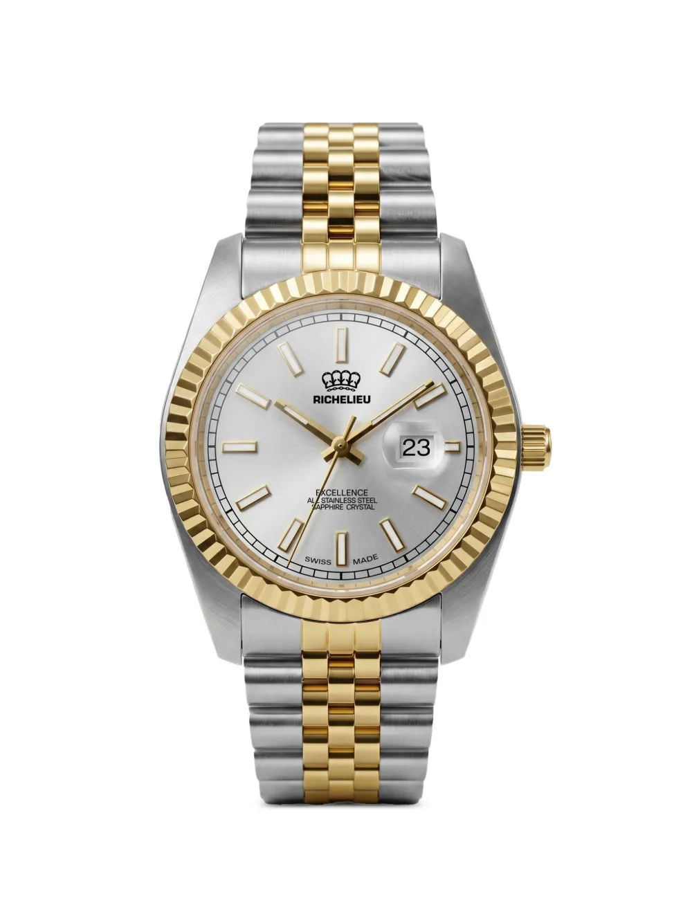 Richelieu Swiss Classic 38mm watch - Argento