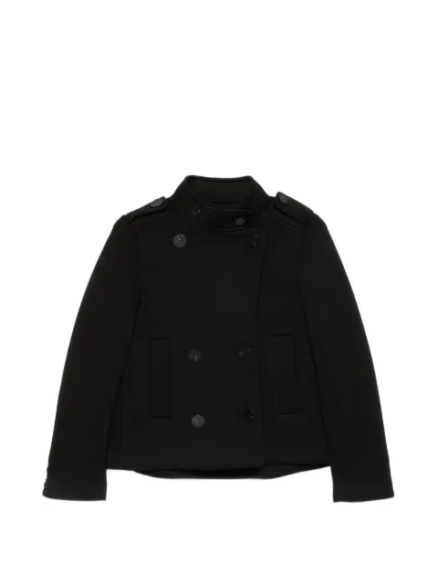 PSOPHIA double-breasted epaulette coat