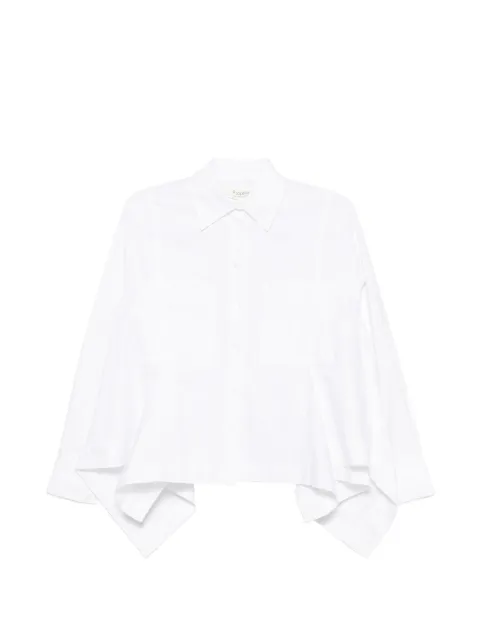 PSOPHIA patch-pocket peplum shirt